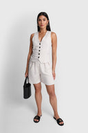 Spodenki Miss Preppy Cream