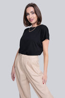 T-shirt Miss Feminine Black