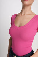 T-shirt Miss Womanly Light Magenta