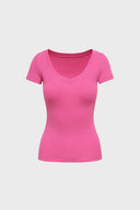 T-shirt Miss Womanly Light Magenta