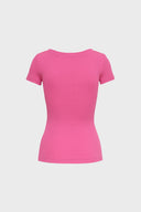 T-shirt Miss Womanly Light Magenta