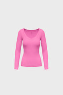 Longsleeve Miss Womanly Light Magenta