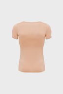 T-shirt Mr Invisible C-neck Nude