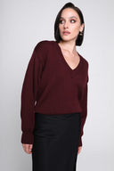 Sweter Miss Timeless Burgundy