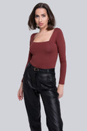 Body Miss Fancy Red Brown