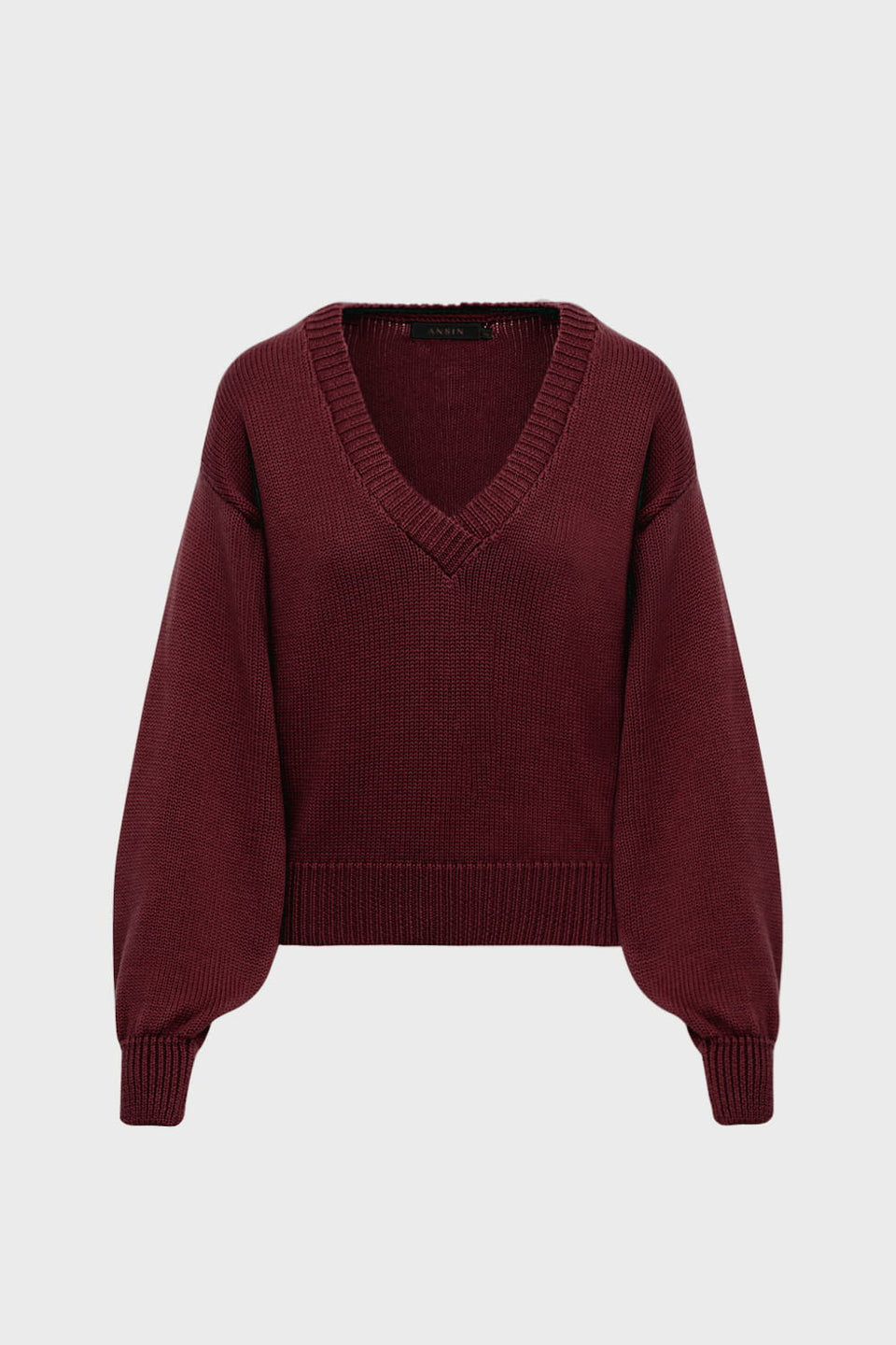 Miss Timeless Burgundy jumper