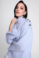 Golf Miss Buttoned Light Blue