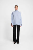 Golf Miss Buttoned Light Blue