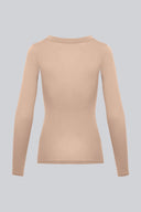 Longsleeve Miss Invisible C-neck Nude