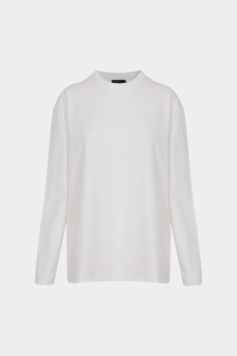 Mr Mighty White Long-Sleeved Top