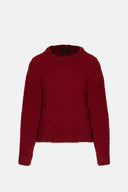 Sweter Miss Fluffy Wine Red