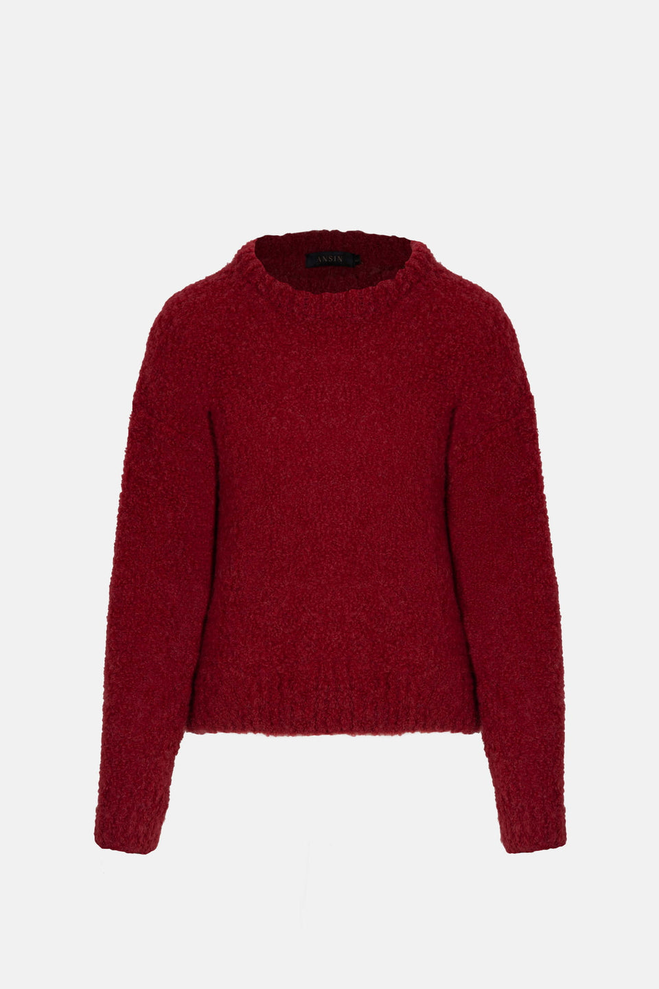 Miss Fluffy Wine Red jumper