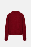 Sweter Miss Fluffy Wine Red