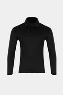 Longsleeve Polo Mr Merino Black