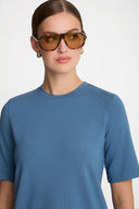 T-shirt Miss Everyday Vintage Blue