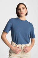 T-shirt Miss Everyday Vintage Blue