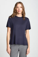 T-shirt Miss Merino Navy