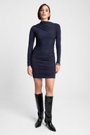 Sukienka Miss Sculptural Navy