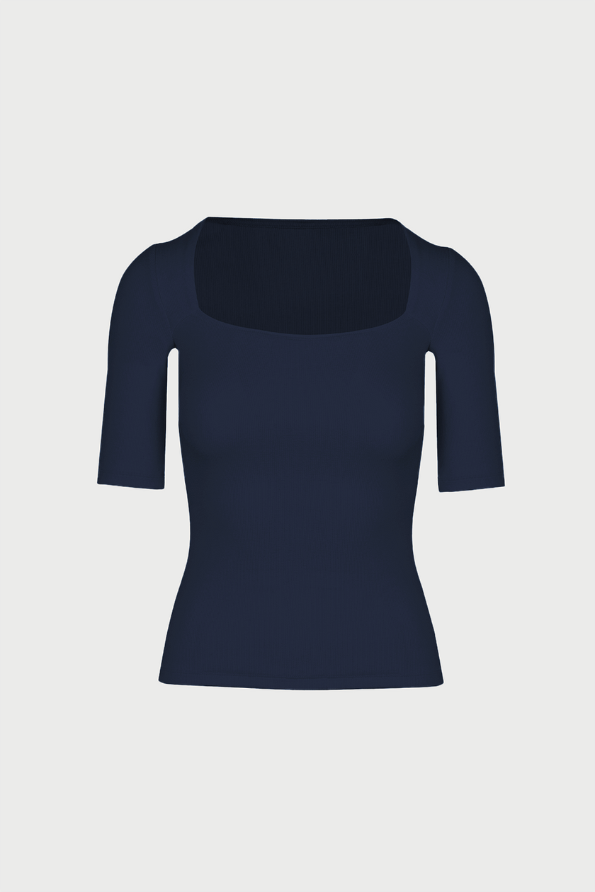 T-shirt Miss Caro Navy