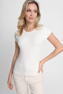 T-shirt Miss Sleek Off White