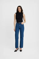 Top Miss Sculptural Black