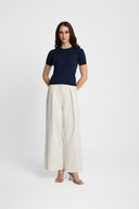 T-shirt Miss Quiet Navy