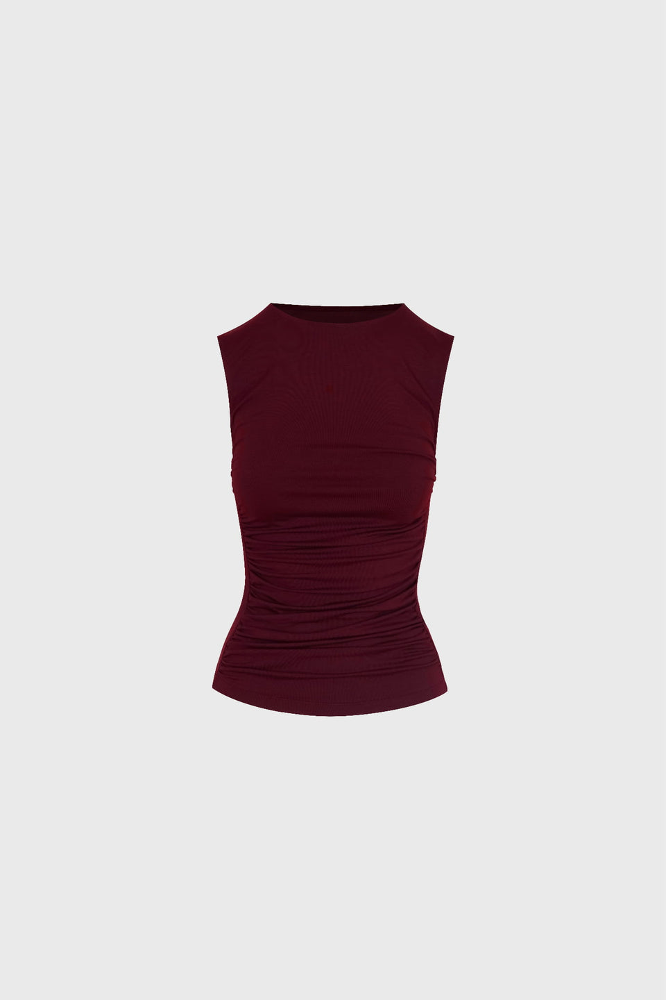 Miss Shapely Burgundy Top