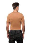 T-shirt Mr Invisible V-neck Caramel