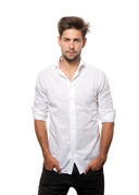 T-shirt Mr Invisible V-neck Caramel