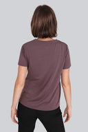 T-shirt Miss Classic Plum