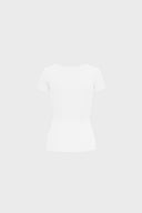 T-shirt Miss Womanly White
