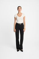 T-shirt Miss Womanly Off White