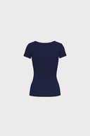 T-shirt Miss Womanly Navy