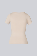 T-shirt Miss Invisible V-neck Sand