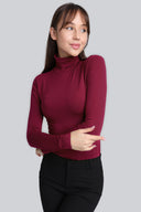 Golf Miss Cozy Wine Red