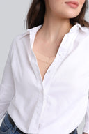 Longsleeve Miss Invisible V-neck Nude