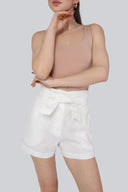 Spodenki Miss Casual Summer Off White