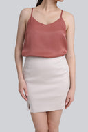 Spódnica Miss Figure Cream Beige