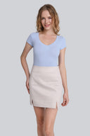 T-shirt Miss Womanly Light Blue