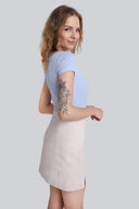 T-shirt Miss Womanly Light Blue