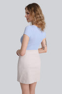 T-shirt Miss Womanly Light Blue