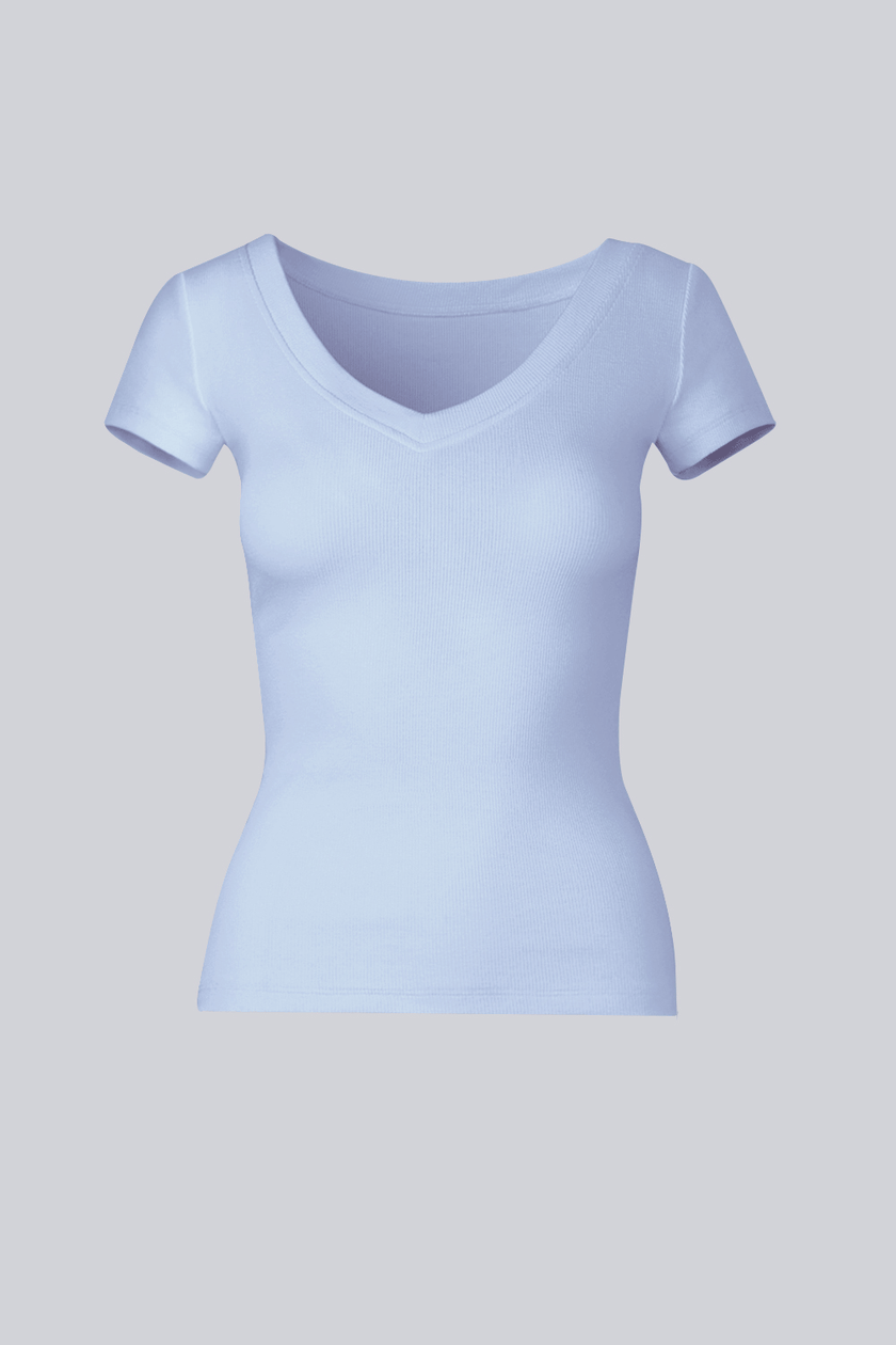 T-shirt Miss Womanly Light Blue