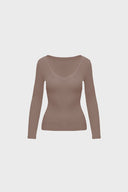 Longsleeve Miss Womanly Mokka