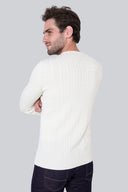 Sweter Mr Braid Creme