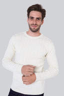 Sweter Mr Braid Creme