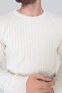 Sweter Mr Braid Creme