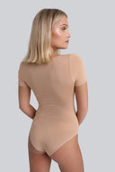 Body Miss Invisible Shortsleeve U-neck Nude
