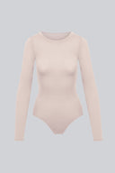 Body Miss Invisible Longsleeve C-neck Sand