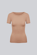 T-shirt Miss invisible C-neck Nude