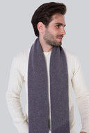 Szalik Mr Merino Steel Grey